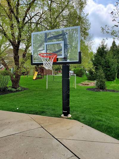 goalsetter basketball hoop installed by recreation unlimited